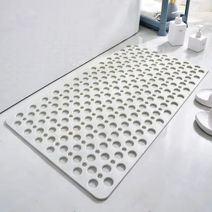Tapis de douche à ventouses – Massage drainant rapide