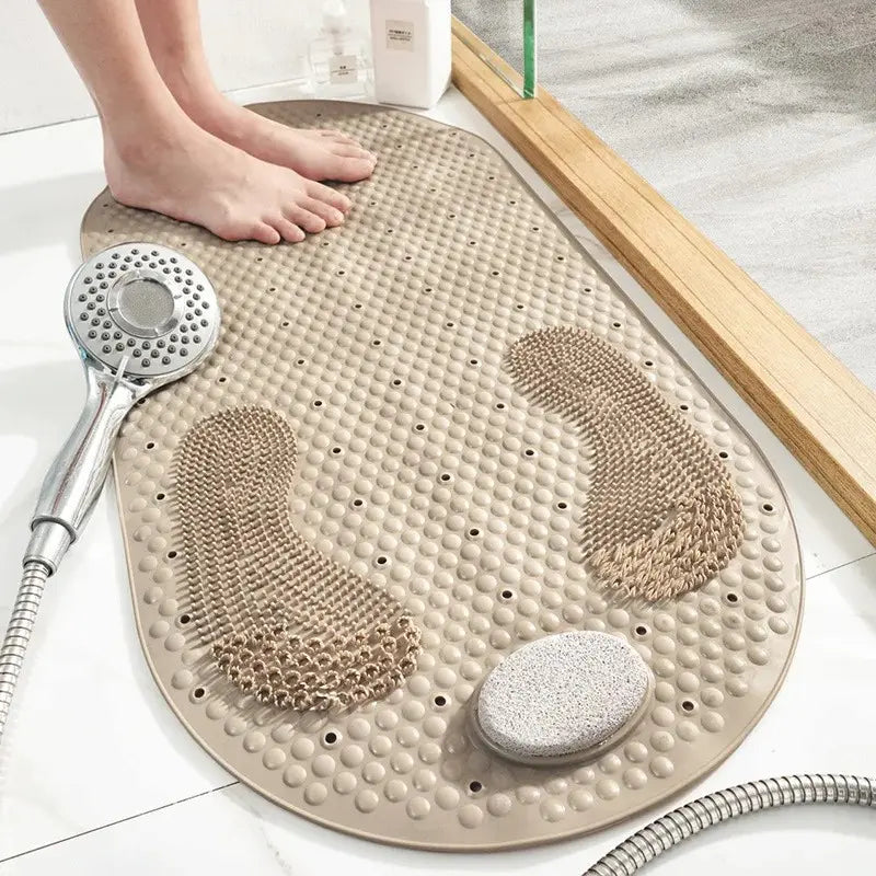 Tapis de douche hydrofuge frottant – Massage antidérapant