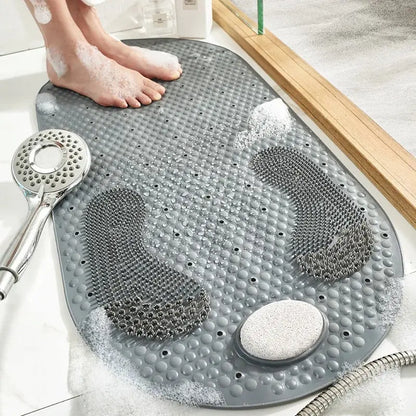 Tapis de douche hydrofuge frottant – Massage antidérapant