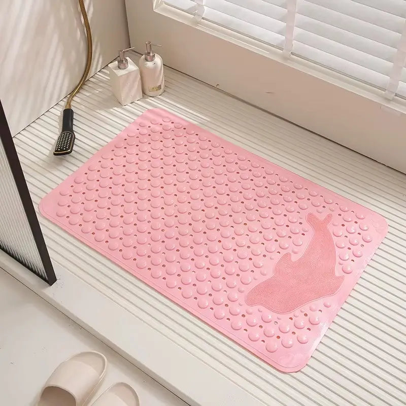 Tapis de douche massage lavable – PVC antidérapant