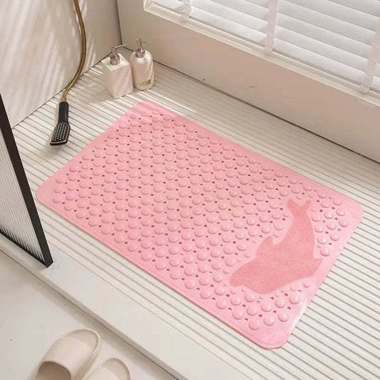 Tapis de douche massage lavable – PVC antidérapant