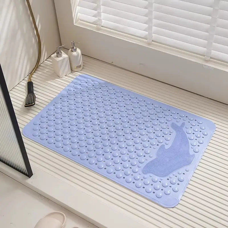 Tapis de douche massage lavable – PVC antidérapant