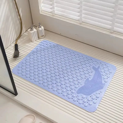 Tapis de douche massage lavable – PVC antidérapant
