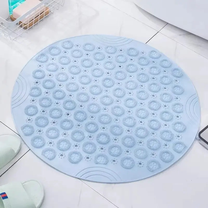 Tapis de douche rond antidérapant – Massage drainant